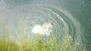 Pete Jumping 35 feet at Catskill