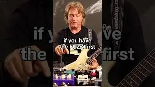 WAH перед FUZZ? #bluguitar #guitar #thomasblug #guitartips #fuzzpedals #wahwah #like #follow #amp1