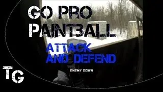 GoPro Paintball: Georgina paintball l Attack and Defend