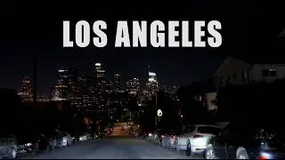 Driving Through Los Angeles at Night | South LA to Downtown LA (DTLA) Route | LA Nightlife 4K HDR