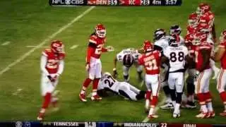 Knowshon Moreno funny crawling after big play