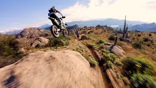 Cinematic Enduro POV (Big Rock Splatter Crash)