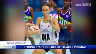 Strong start for Desert Jewels at the 2025 UAE Netball Cup