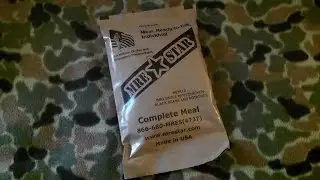 MRE Star, civilian MRE - BBQ Sauce with Chicken, Black Beans and Potatoes