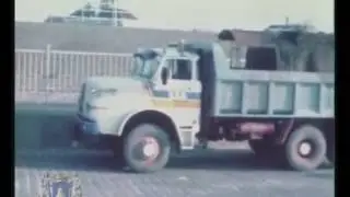 Franeker   Werk aan De Pollendam bij Harlingen
