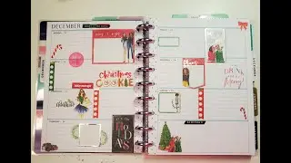 Happy Planner Rongrong Horizontal Spread Christmas Week