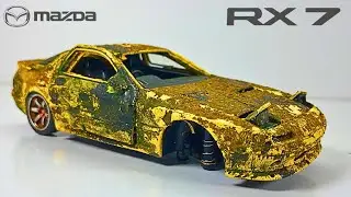 Rescuing an Abandoned Mazda RX7 &ndash; Full Restoration Project #carrestoration
