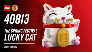 LEGO Lucky Cat (40813) REVIEW