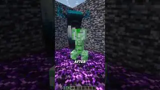 Killing warden with just my hand #minecraft