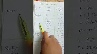 Bmrcl basic math's formulas