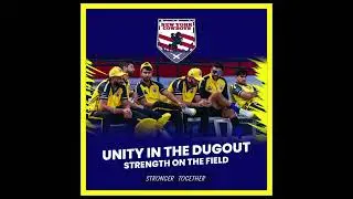 Unity in the dugout, strength on the field #cricket #Matches #uspl #NYC #bowling #cricket