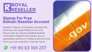 Free Domain Reseller Account | Royal Reseller
