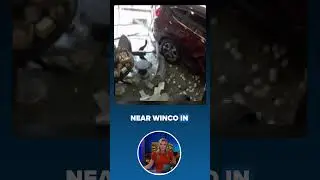 ВИДЕО: Автомобиль врезался в магазин в центре города, владелец все еще находился внутри