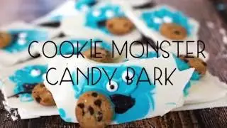 How to Make Cookie Monster Bark