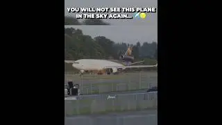 You Will NOT See This Plane Fly Again&hellip; ✈️😢 #aviation #plane #viralvideo #trending #shorts