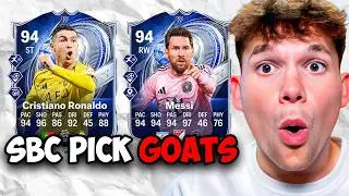 🐐🚨 &iexcl;SBC Player Pick Entre CRISTIANO RONALDO TOTY y MESSI TOTY en EA FC 26!