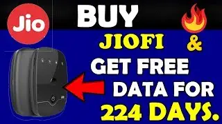 Buy JioFi And Get Free Jio Data For 224 Days || March 2018 (Hindi)
