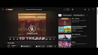🔥Reacting to Cooper Alan's 'To the Bar'!🔥