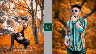 moody orange editing in lightroom | lightroom moody orange preset | PABITRA EDITOGRAPHY |