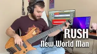 Rush - New World Man - Bass Cover