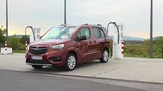 The new Opel Combo e Life Charging demo   video  Auto Motions