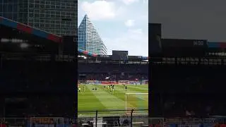#fcb #fans schon w&auml;hrend dem Aufw&auml;rmen HEISS #fcbasel #fcbasel1893 #basel #schweizercup #stadionvlog