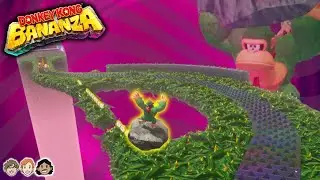 DK НЕ ДОВОЛЕН этим подземельем с лозами — прохождение Donkey Kong Bananza / ЧАСТЬ 11