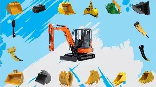 Types of heavy equipment vehicles | Bucket Excavator | Rock , Digging, Clamshell, Rockripper, Hammer