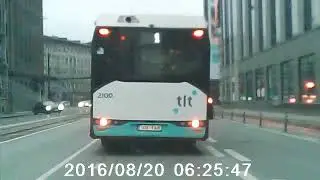 From Pirita tee to Kaarli puiestee (Tallinn) [CAR DASHCAM]