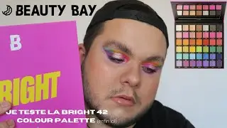 BY BEAUTY BAY BRIGHT 42 COLOUR PALETTE : je teste ! (6 ans après mdr) / MickAmrl