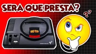 SAIBA TUDO sobre o POL&Ecirc;MICO novo MEGA DRIVE da TEC TOY