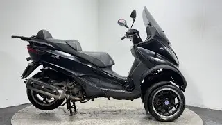 PIAGGIO MP3 500 2014 18K WALK AROUND / RUNNING VIDEO