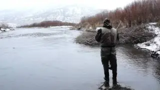 Winter Fly Fishing Provo River