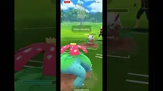 VENUSAUR VS SHIFTRY #pokemon #pokemongo #pokemongopvp
