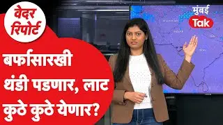 Cold Wave: बर्फासारख्या थंडीची लाट येणार? धोका कुठे कुठे? | Maharashtra Weather Update