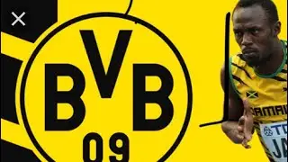 Usain bolt training/playing for Dortmund😎me speaking🤘