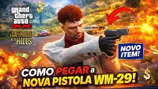 NOVA PISTOLA WM-29 no GTA ONLINE! COMO CONSEGUIR AGORA 🔥