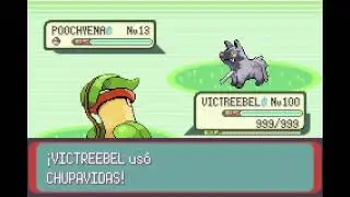 POKEMON EMERALD | VICTREEBEL | CHUPAVIDAS | LEECH LIFE
