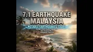 7.1 Earthquake Malaysia And Notable Earthquakes Today