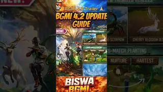 BGMI 4.2 Update Trailer 🔥 New Theme #bgmi #BGMI42 #pubgmobile #update #update  Tairler