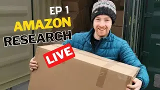 Daily Amazon Product Research Session # 1 [LIVE]
