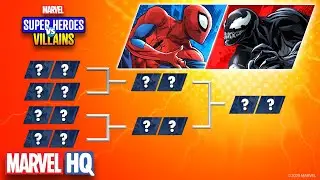 Spider-Man vs. Venom | Marvel Super Heroes vs. Villains Bracket | Episode 7