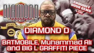 Diggin In The Crates Producer/MC Diamond D of DITC hip hop collection 2020, Big L Graffiti and more.