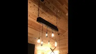 Kitchen Table Light, built it myself