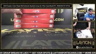 2023 Fanatics Under Wraps MLB Authentic Baseball Jersey Ed  6 Box Case Break #10