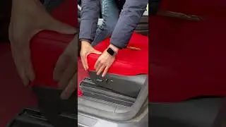 How do I install a Tesla Model Y red leather seat cover? #usa