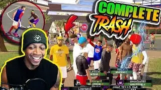 6'4 Slashing Shot Creator 5v5 At the PARK?! - NBA 2K19 PS4 Pro Gameplay