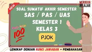 Soal SAS PJOK Kelas 3 SD Semester 1 Kurikulum Merdeka & Pembahasan
