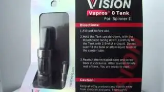 Vision Vapros zero tank clearomizer