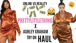 PRETTYLITTLETHING X ASHLEY GRAHAM TRY ON HAUL | RGBDIVA by Jay